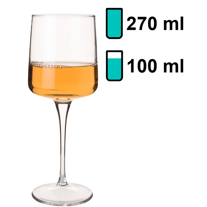 Verre à vin blanc Iconic, Pasabahce - 270 ml (6 pièces)