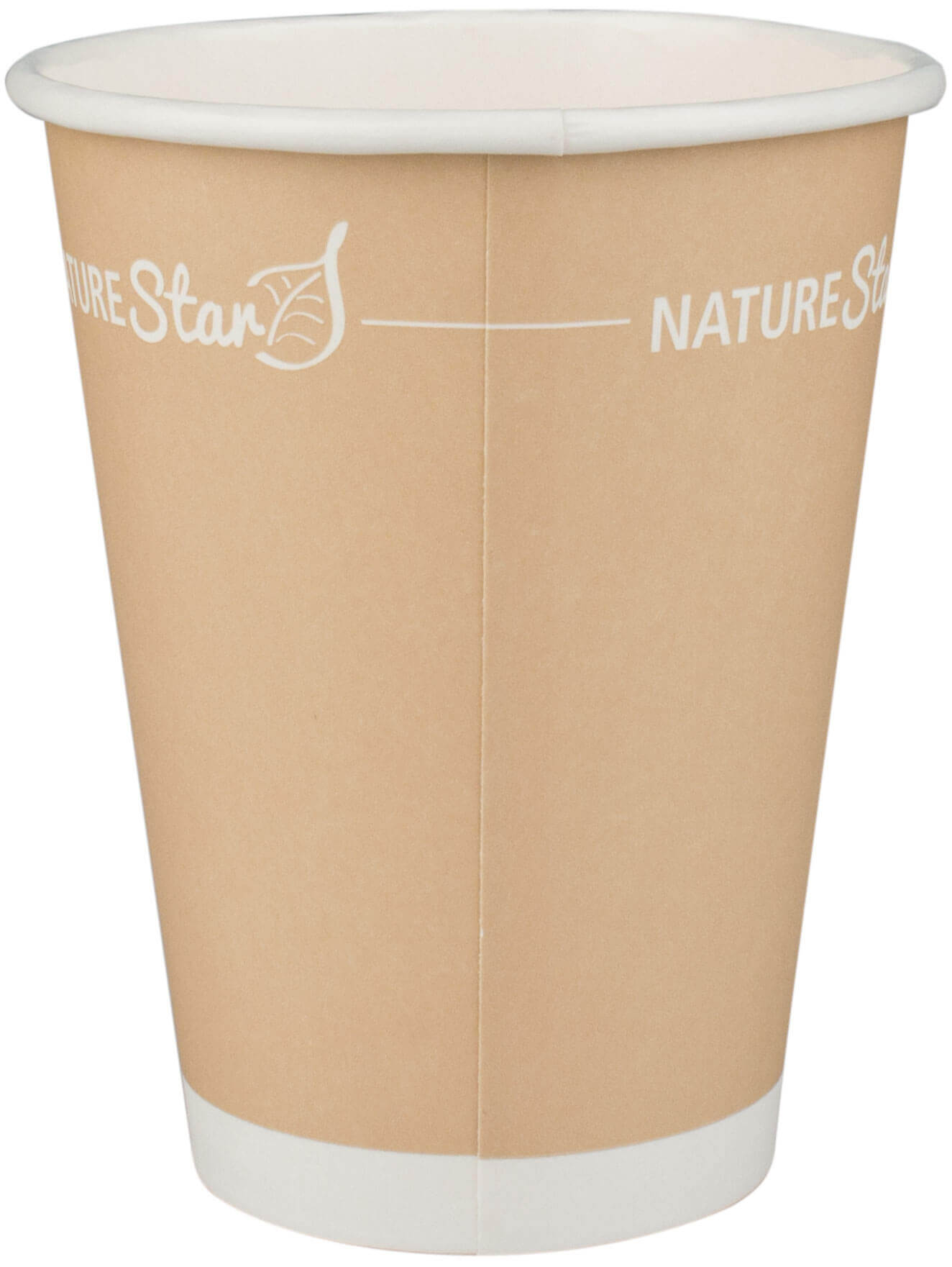 Gobelet à café en papier, marron - 300ml, 9cm (1000 pcs.)