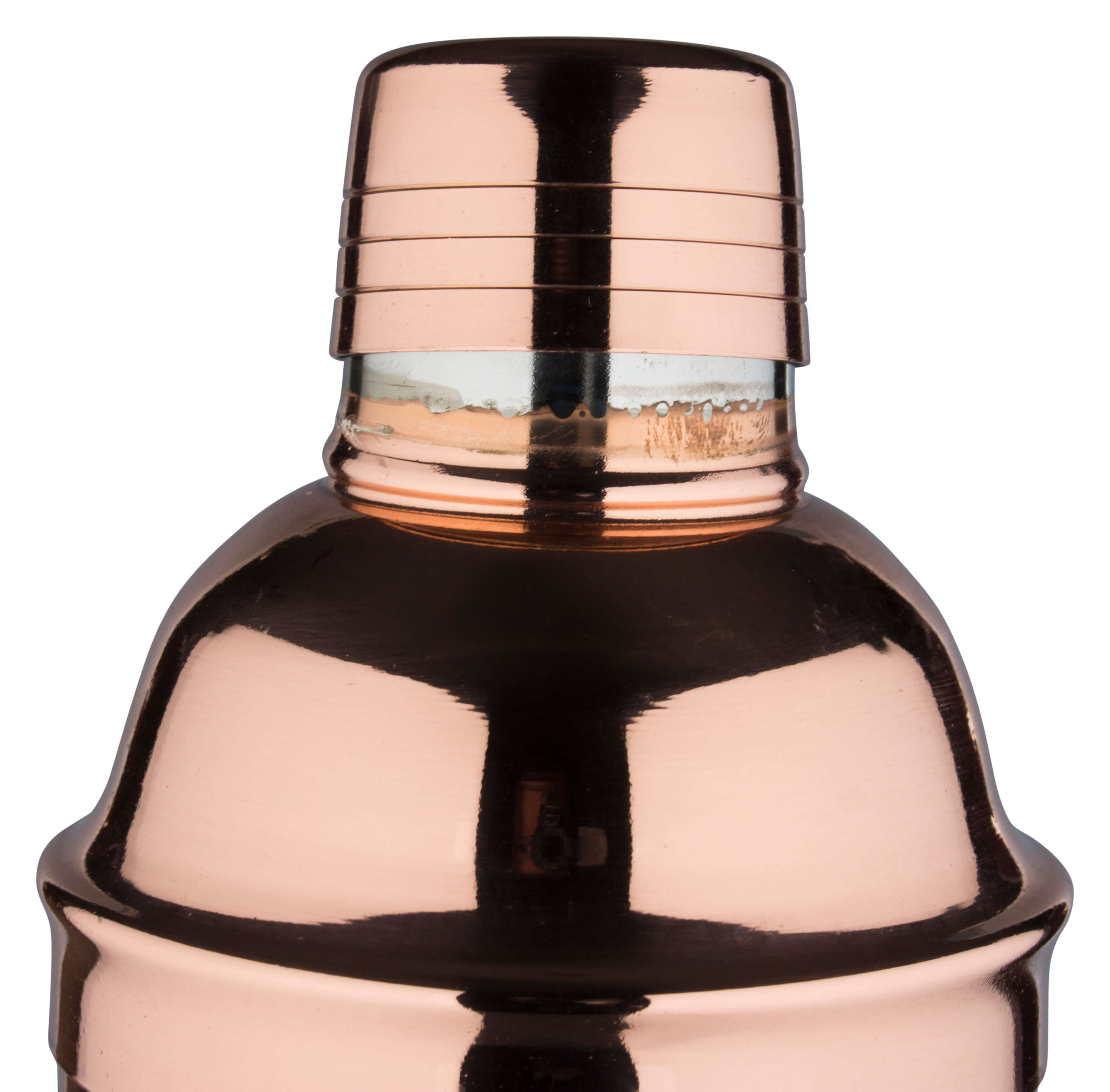 Shaker à cocktail, acier inoxydable couleur cuivre, trois pièces, 700 ml - Produit de deuxième choix Shaker à cocktail, acier inoxydable couleur cuivre, trois pièces, 700 ml - Produit de deuxième choix