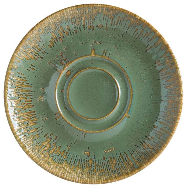 Bonna Snell Sage Gourmet Soucoupe combinée 19cm vert - 12 pièces