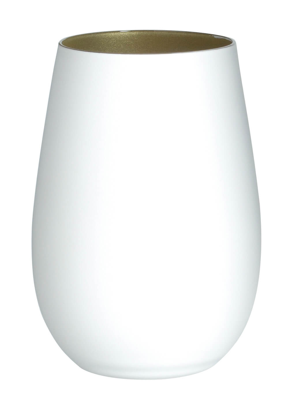 Gobelet, blanc mat/or, Elements Stölzle - 465ml (6 pcs.)
