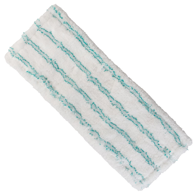 Balai à franges en microfibres avec poils et poches, polyester - 40 cm