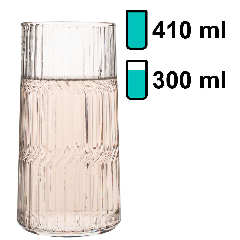 Verre à long drink Dunes, Pasabahce - 410 ml (1 pièce)