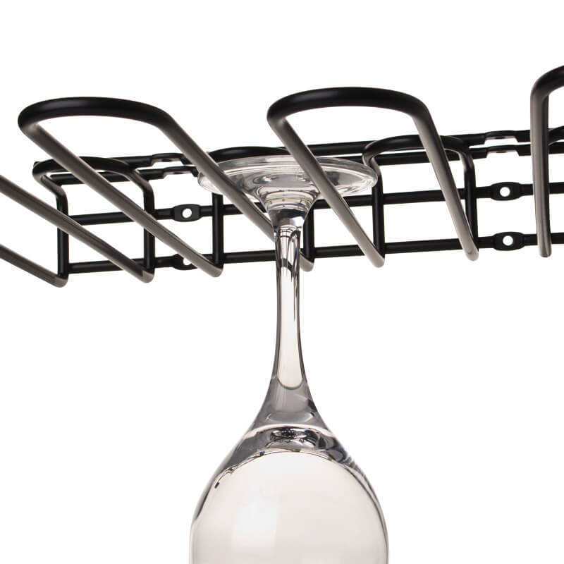 Porte-verres multiple 32 x 29,5 cm - noir Porte-verres multiple 32 x 29,5 cm - noir