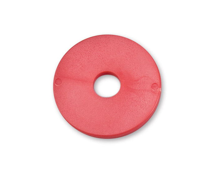 Jeton de valeur - 2,2 x 23,3mm (1000 pcs.) - rouge
