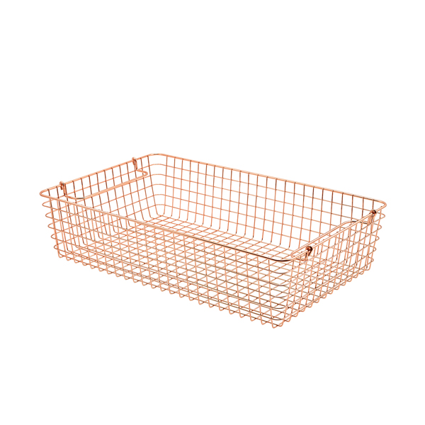 GN 1/1 Panier de présentation, fil métallique - couleur cuivre