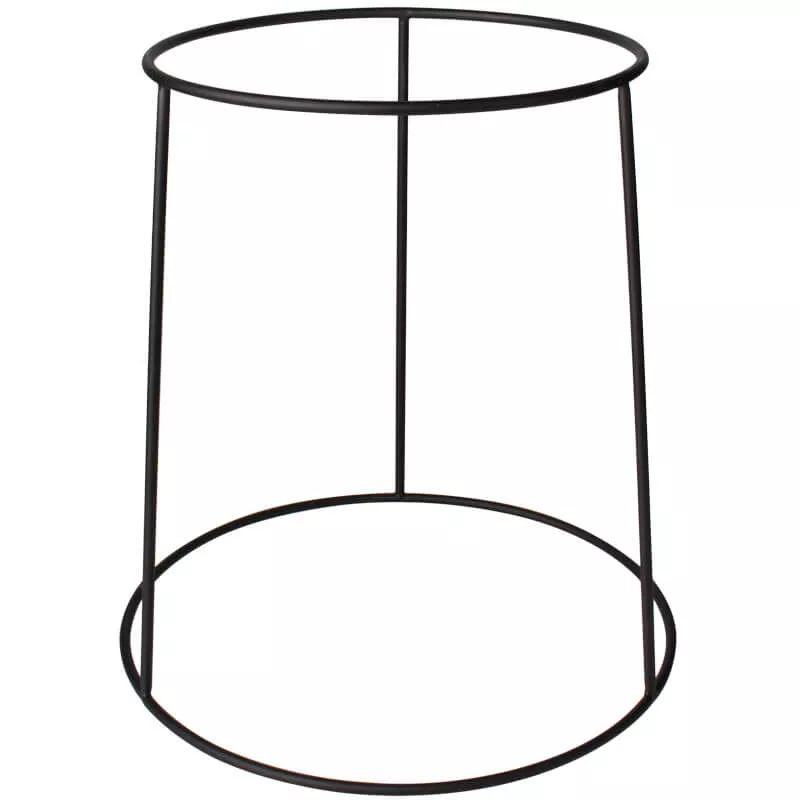 Support de buffet noir - 25,0x26,5cm Support de buffet noir - 25,0x26,5cm