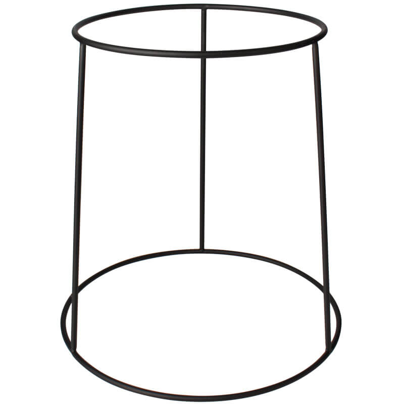 Support de buffet noir - 25,0x26,5cm