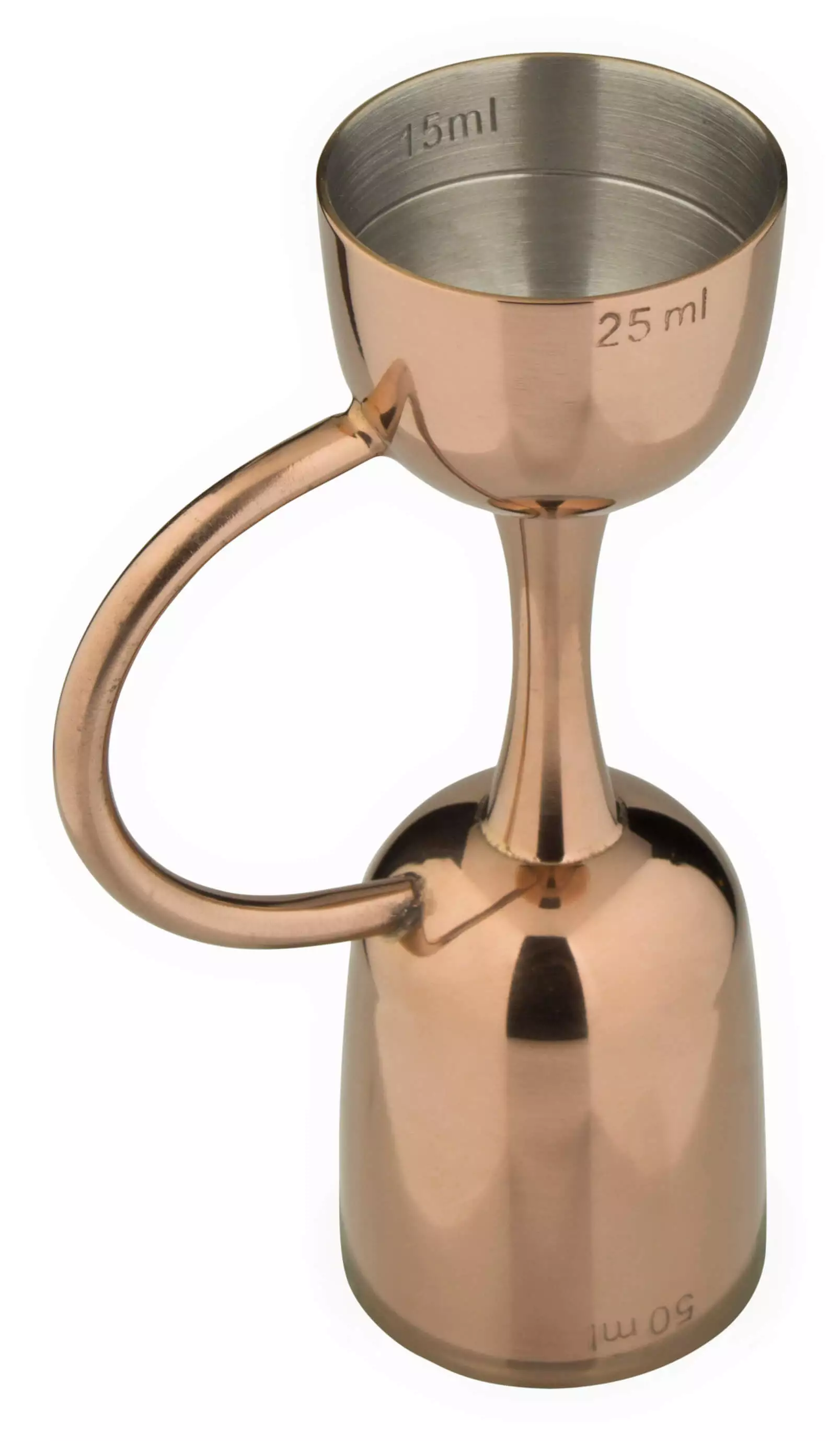 Mesure de bar/Jigger Coley - or rose (25/50ml) Mesure de bar/Jigger Coley - or rose (25/50ml)