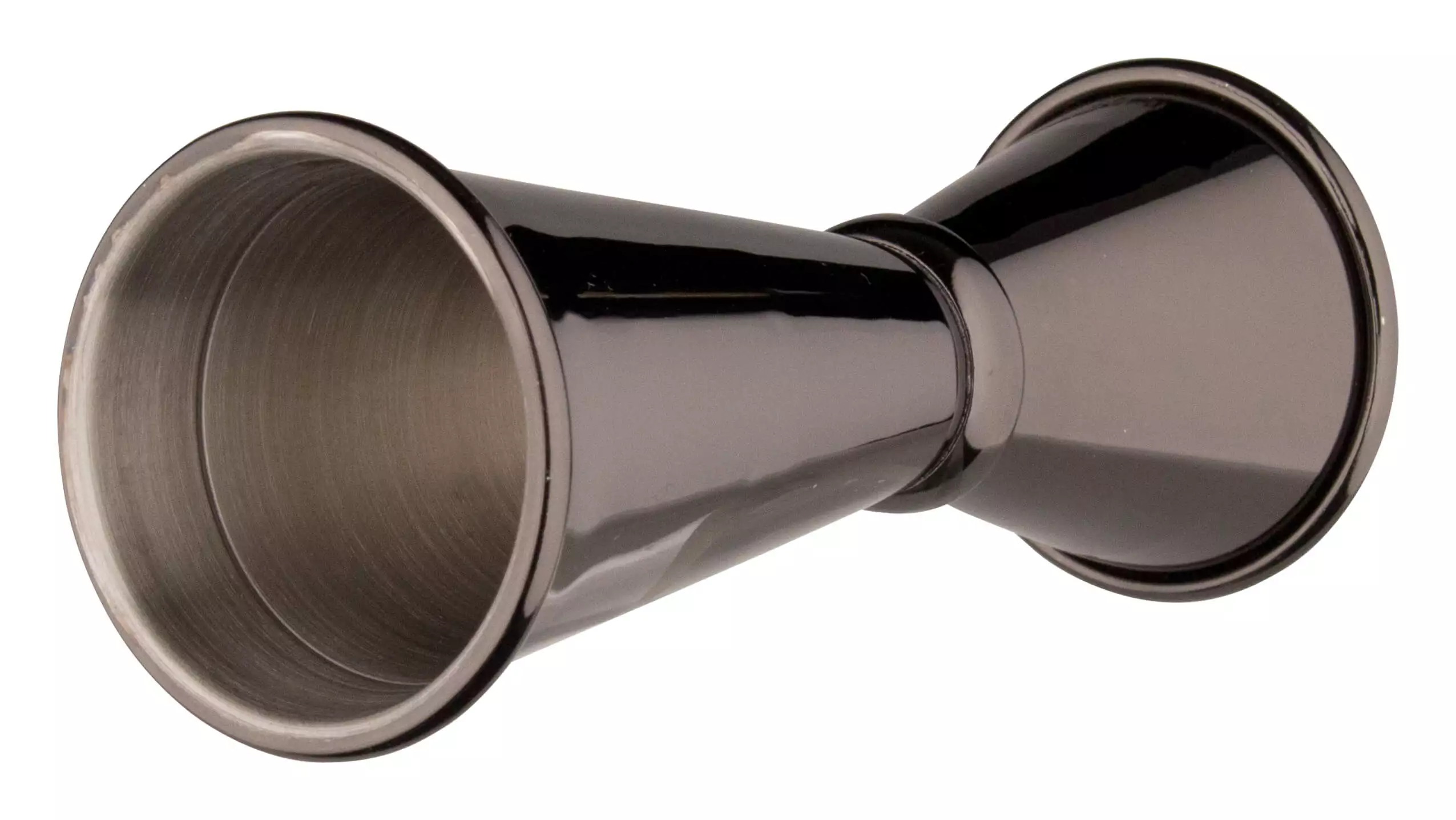 Double mesure de bar, poli - gunmetal black (25/50ml) Double mesure de bar, poli - gunmetal black (25/50ml)
