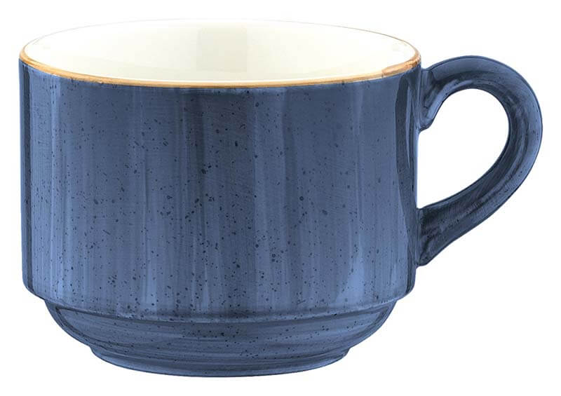 Bonna Aura Dusk Banquet Tasse supérieure 21cl bleu empilable - 6 pièces Bonna Aura Dusk Banquet Tasse supérieure 21cl bleu empilable - 6 pièces