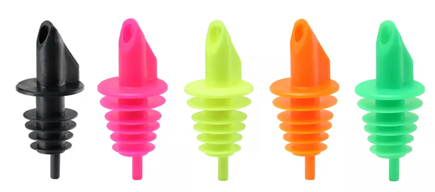 Verseur de bouteilles, plastique, moyen - Néon Verseur de bouteilles, plastique, moyen - Néon