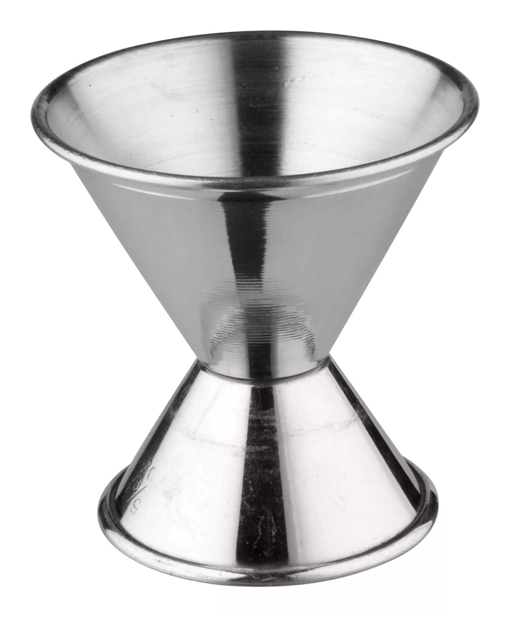 Double mesure de bar - Acier inoxydable (0,625/1,25oz.) Double mesure de bar - Acier inoxydable (0,625/1,25oz.)