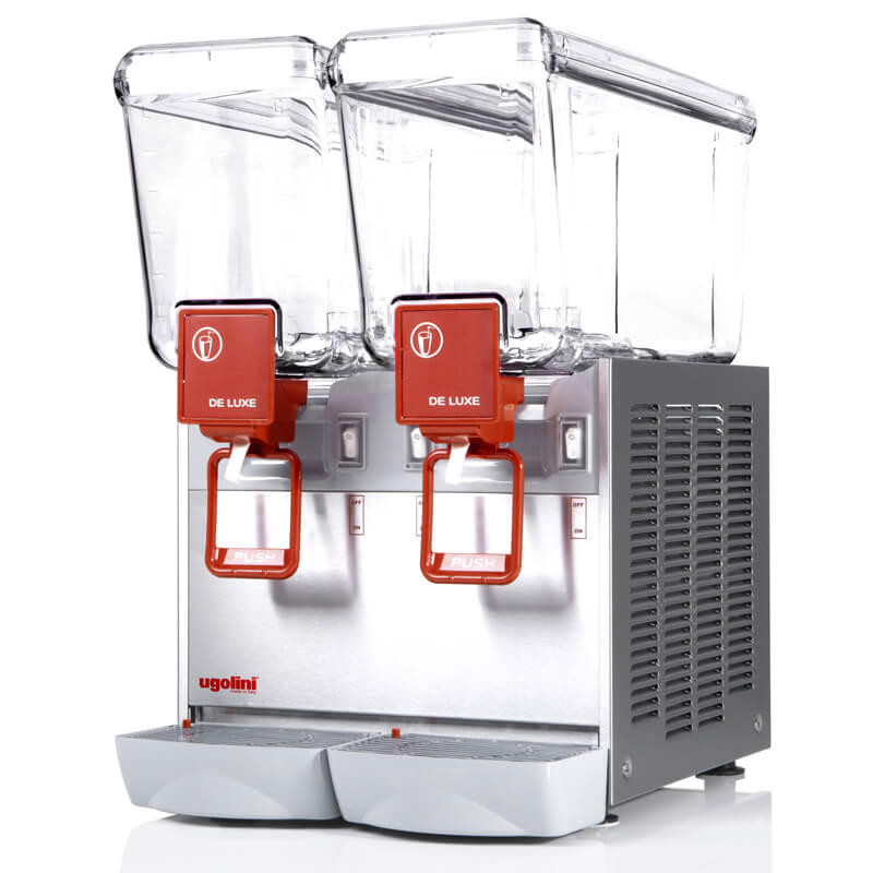 Distributeur de boissons froides Arctic Deluxe 12/2 S - 2 x 12 litres, système de gazéification