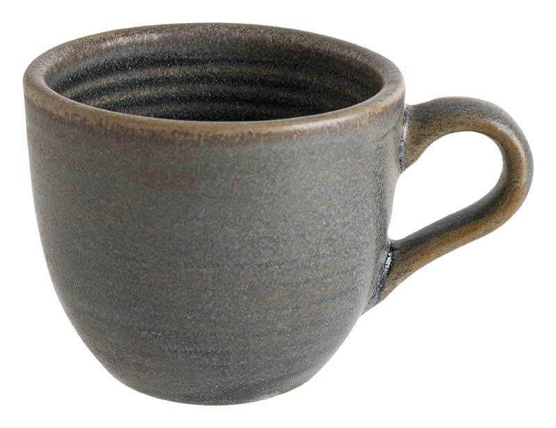 Bonna Hornfels Ripple Tasse supérieure 10cl gris - 6 pièces Bonna Hornfels Ripple Tasse supérieure 10cl gris - 6 pièces