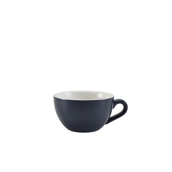 Tasse à cappuccino en porcelaine bleu mat – 175 ml (6 pcs)