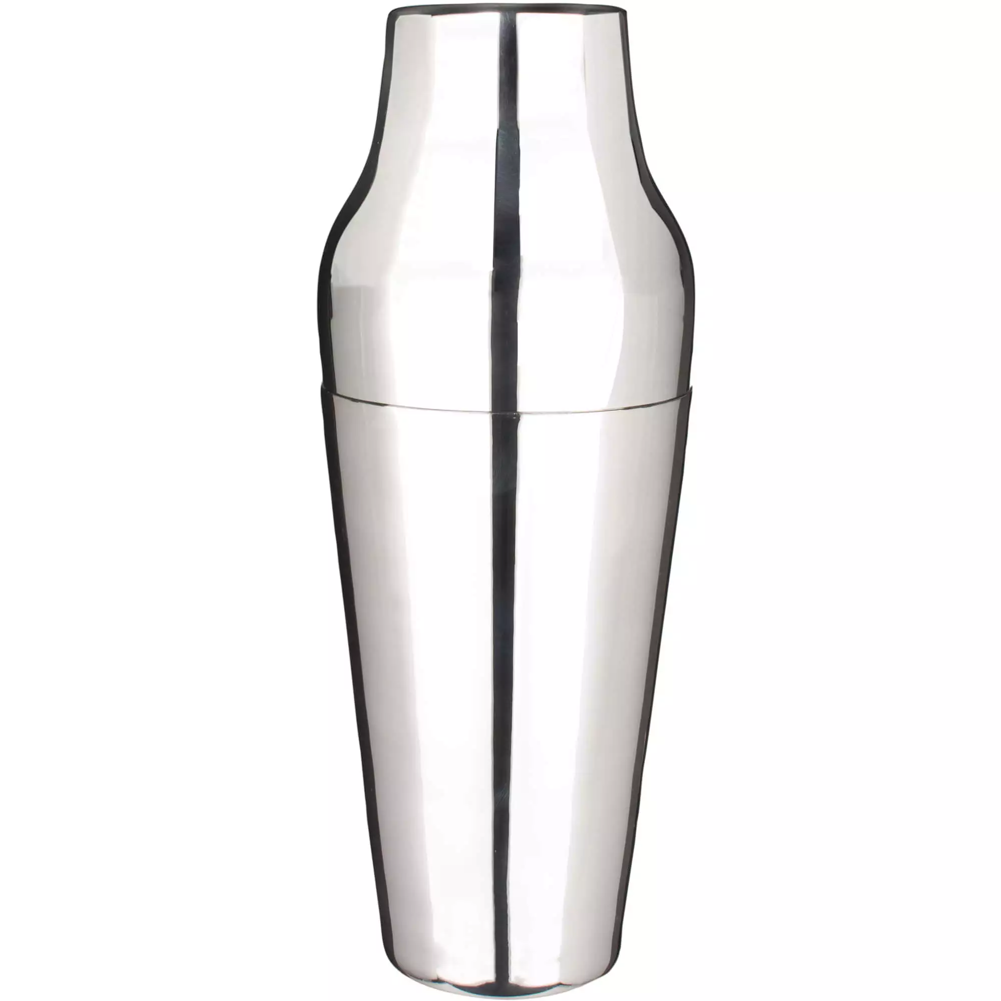 Shaker à cocktail, deux parties, laiton, plaqué argent - 700ml Shaker à cocktail, deux parties, laiton, plaqué argent - 700ml