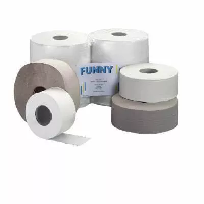 Papier toilette Jumbo 1lg. - naturel (6 pcs.) Papier toilette Jumbo 1lg. - naturel (6 pcs.)