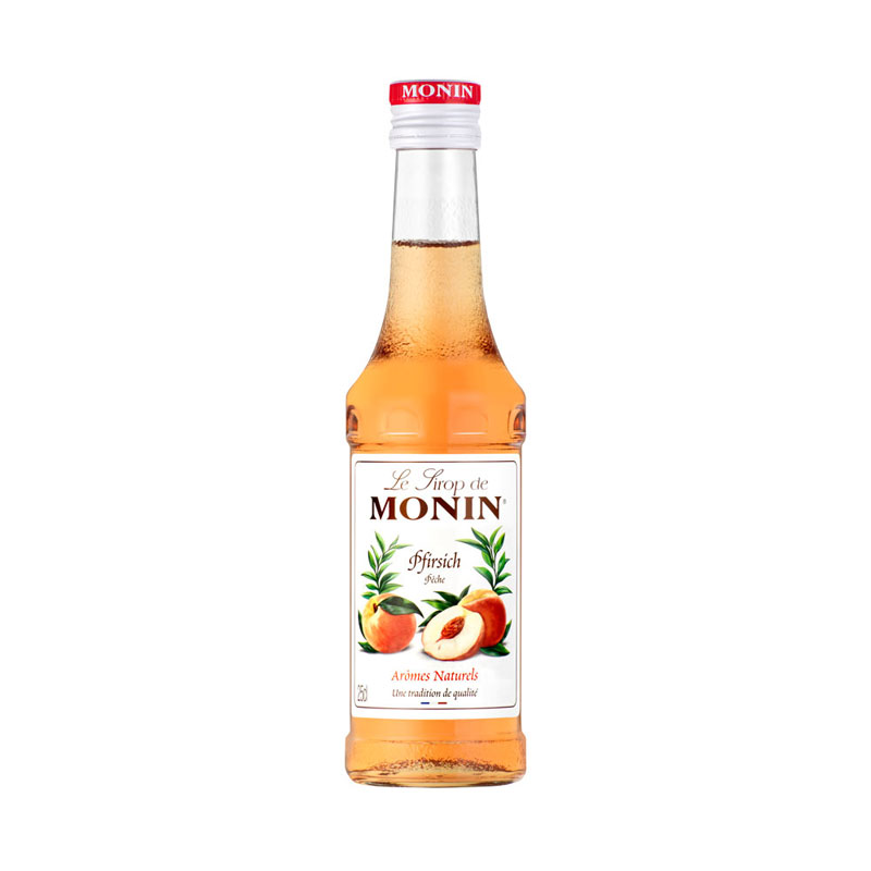 Pêche - Sirop Monin petite bouteille (0,25l) Pêche - Sirop Monin petite bouteille (0,25l)