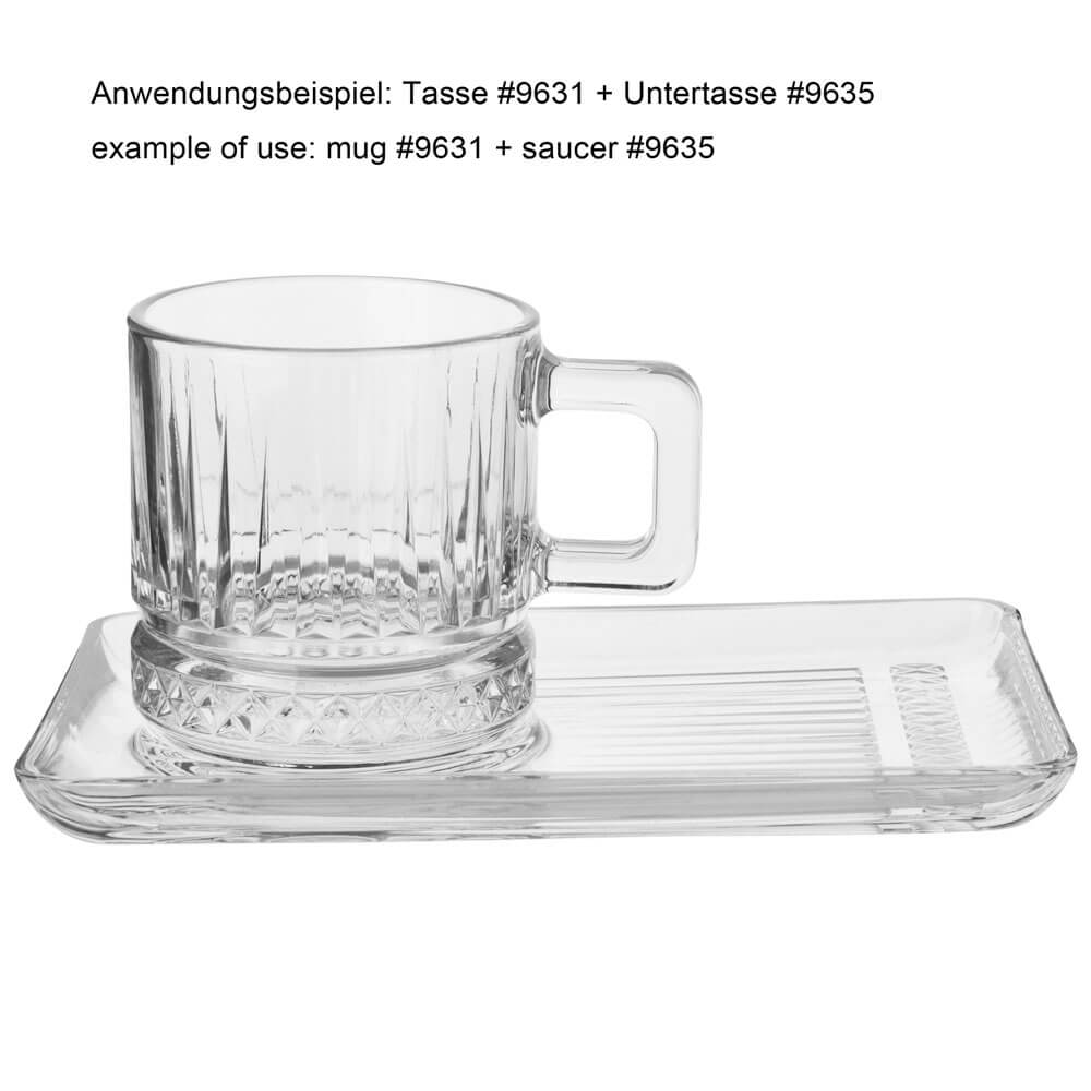 Gobelet avec anse Elysia, Pasabahce - 195ml (1 pce) Gobelet avec anse Elysia, Pasabahce - 195ml (1 pce)