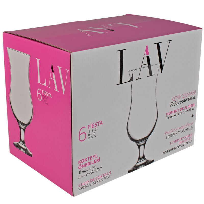 Verre à cocktail Fiesta, LAV - 460ml (6 pcs) Verre à cocktail Fiesta, LAV - 460ml (6 pcs)