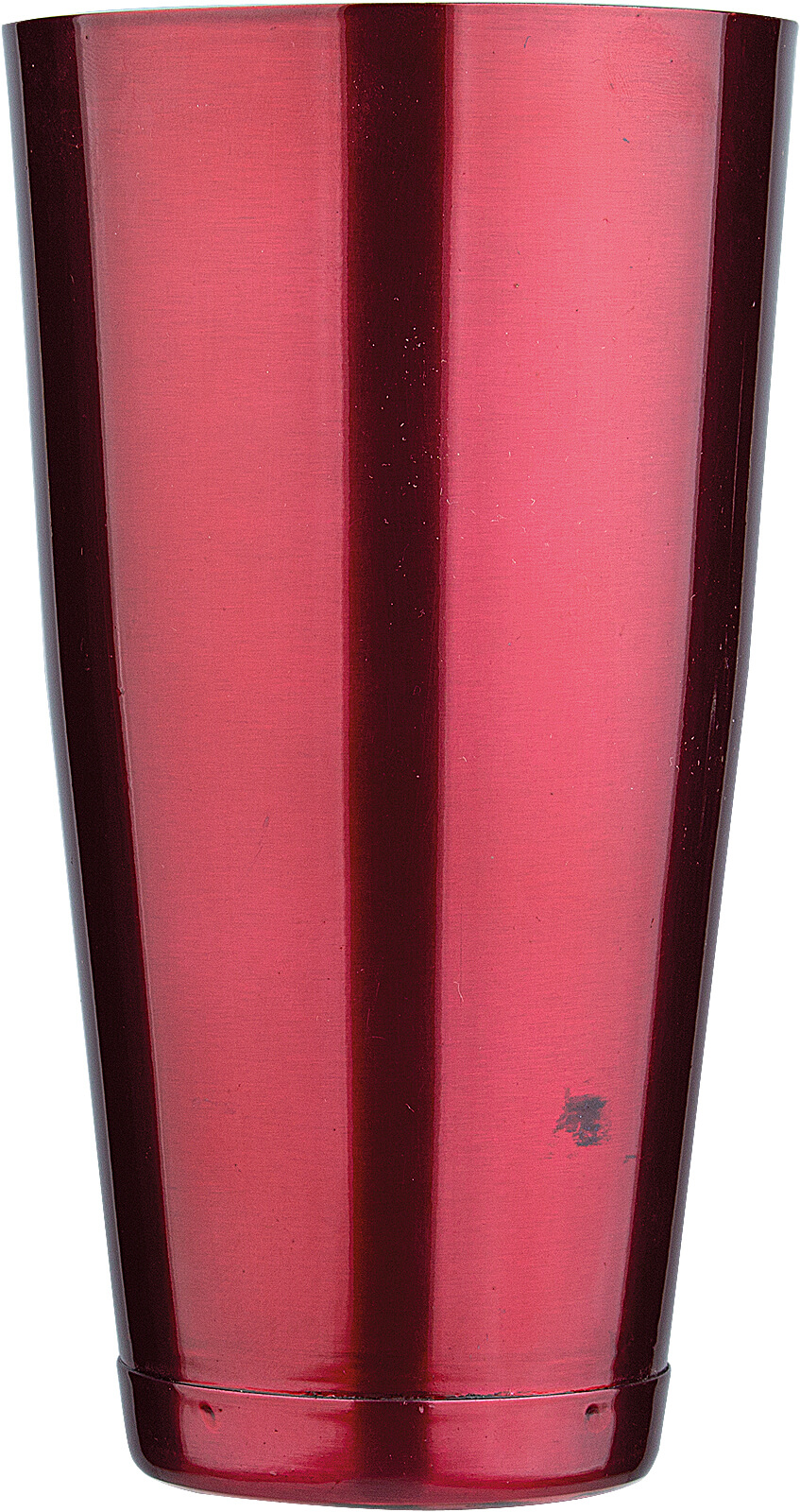 Boston shaker, acier inoxydable, rouge candy, 845ml - B-Ware