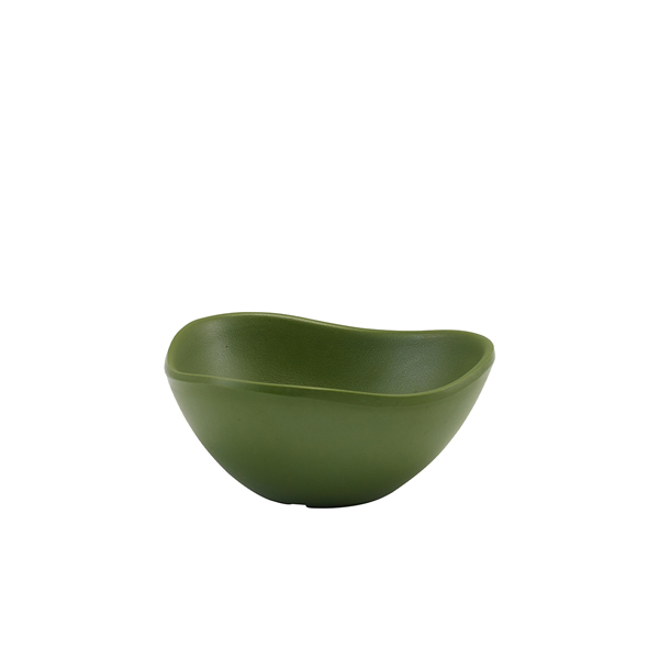 Bol triangulaire, mélamine, vert - 70 ml / 7,5 cm (24 pièces) Bol triangulaire, mélamine, vert - 70 ml / 7,5 cm (24 pièces)
