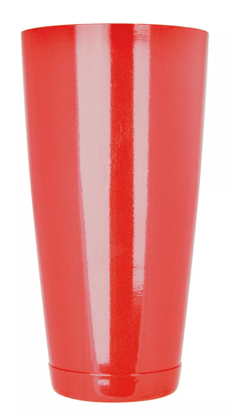 Boston shaker, acier inoxydable (850ml) - rouge Boston shaker, acier inoxydable (850ml) - rouge