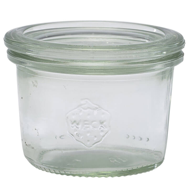 Mini pot WECK avec couvercle - 80 ml / 4,5 x 6 cm (24 pièces)