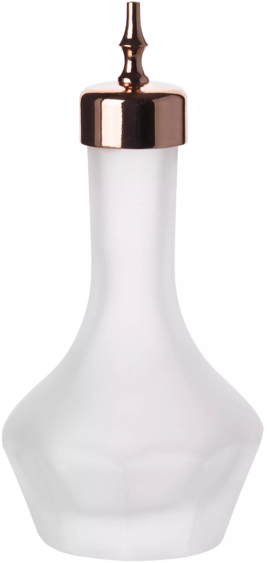 Bouteille d'amers satinés, Prime Bar, verseur de bouteilles cuivré - 50ml Bouteille d'amers satinés, Prime Bar, verseur de bouteilles cuivré - 50ml