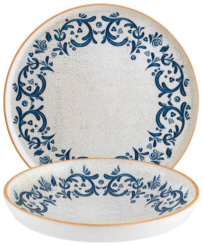 Bonna Viento Assiette plate Hygge 22cm bleu - 6 pièces Bonna Viento Assiette plate Hygge 22cm bleu - 6 pièces