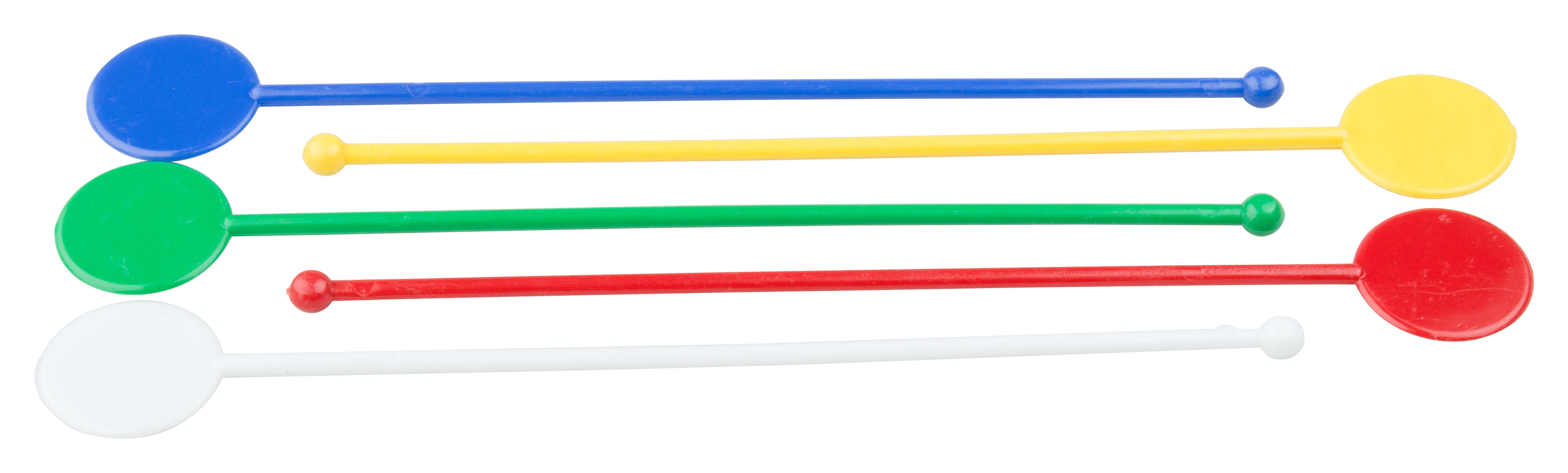 Bâtonnet de cocktail disque, coloré - 18,0cm (250 pcs.)