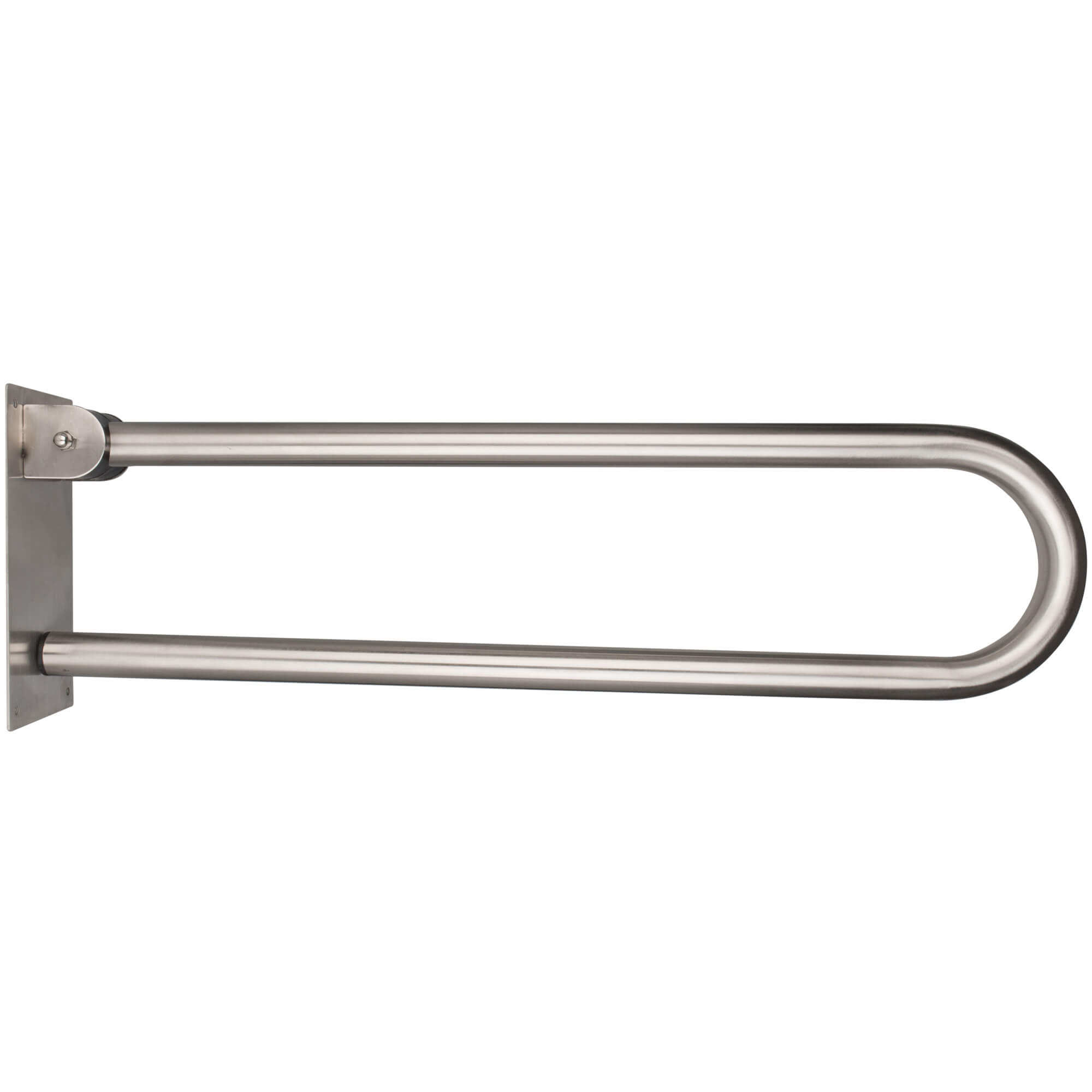 Main courante pliable, inox, en forme d'arc - 73cm