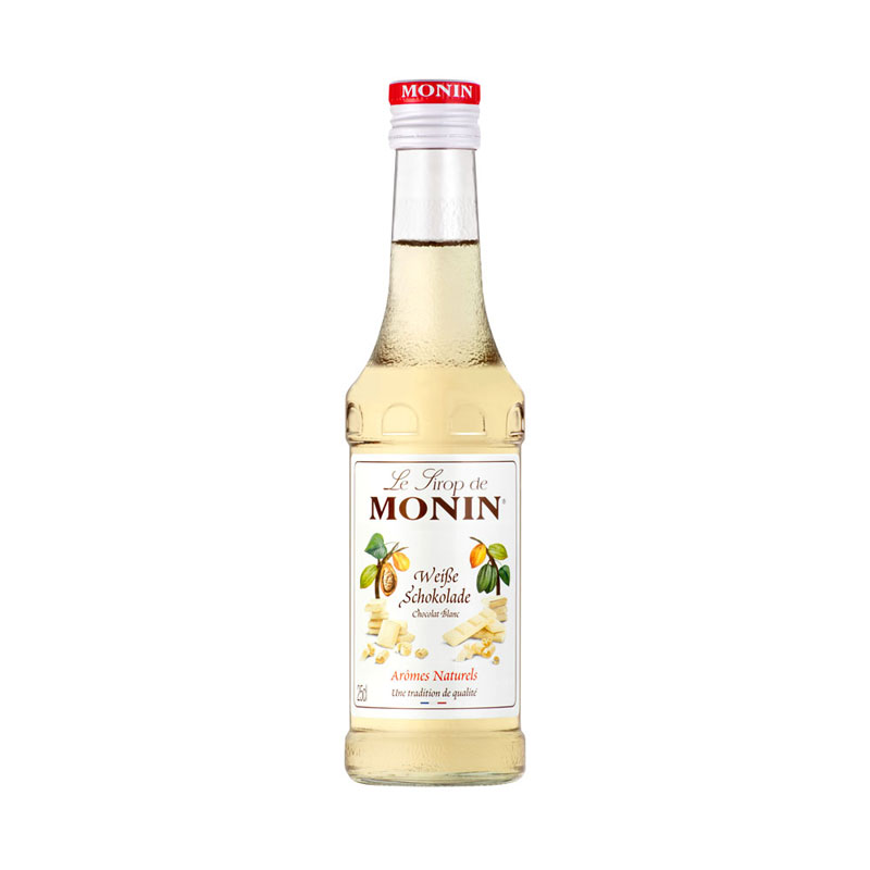 Chocolat blanc - Monin sirop petite bouteille (0,25l) Chocolat blanc - Monin sirop petite bouteille (0,25l)