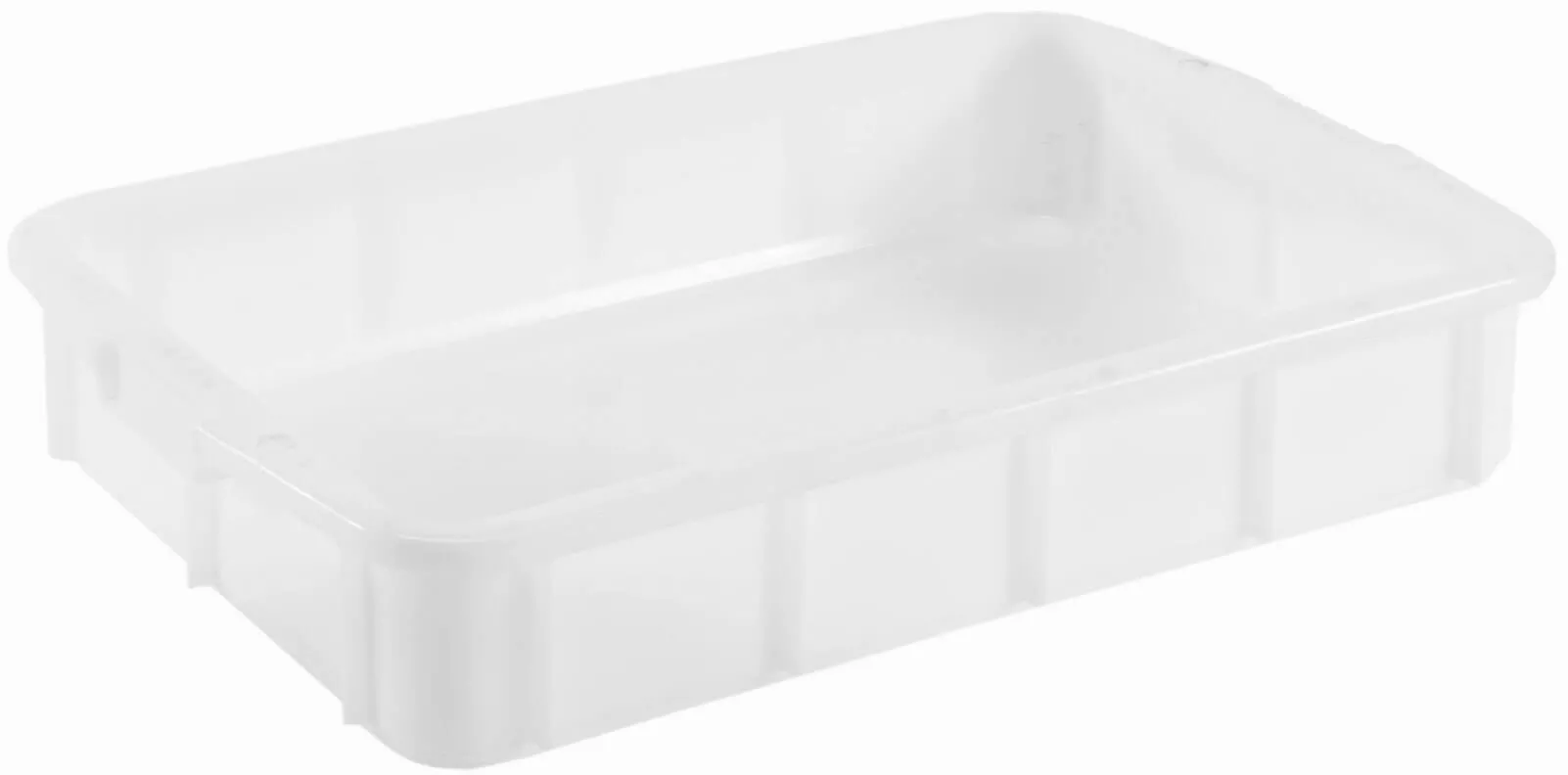 Récipient de transport empilable Classic blanc - 660x450x130mm (28l) Récipient de transport empilable Classic blanc - 660x450x130mm (28l)