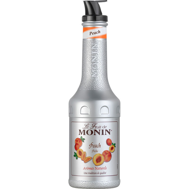 Pêche Purée de fruits Mix - Monin (1,0l) Pêche Purée de fruits Mix - Monin (1,0l)