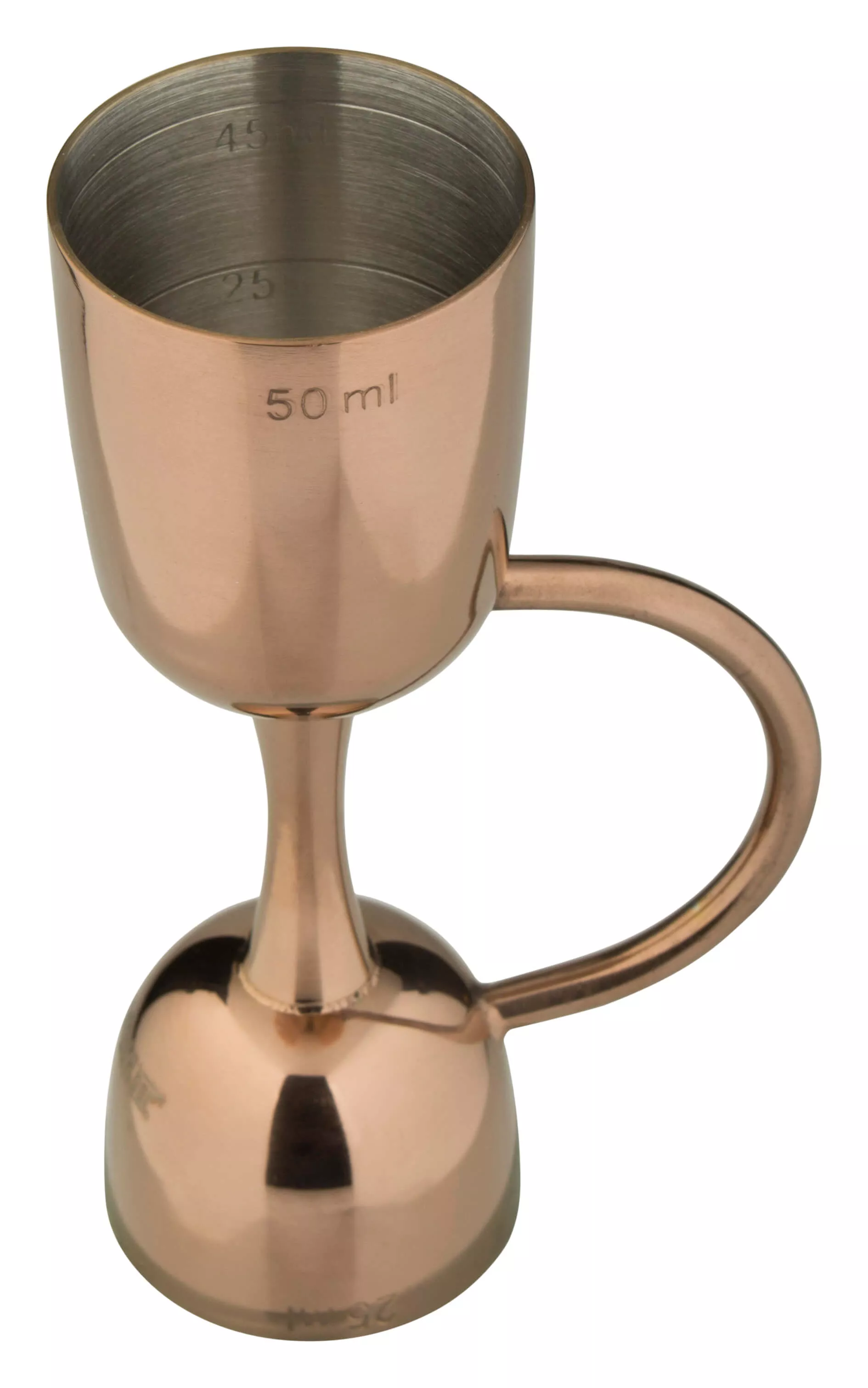 Mesure de bar/Jigger Coley - or rose (25/50ml) Mesure de bar/Jigger Coley - or rose (25/50ml)