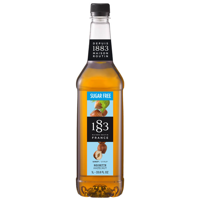 Noisette sans sucre - Maison Routin 1883 Sirop (1,0l) PET Noisette sans sucre - Maison Routin 1883 Sirop (1,0l) PET