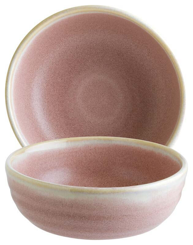 Bonna Pott Bowl Pink 14cm, 48,5cl rose - 12 pièces Bonna Pott Bowl Pink 14cm, 48,5cl rose - 12 pièces