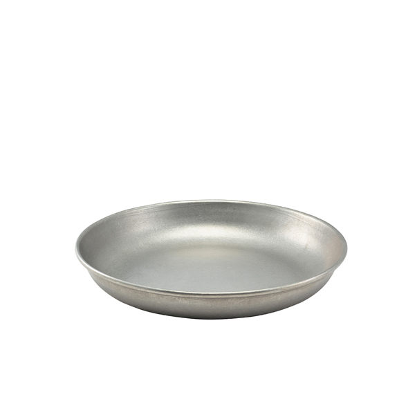 Assiette à dessert, acier inoxydable vintage - 24 cm Assiette à dessert, acier inoxydable vintage - 24 cm