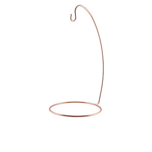 Support pour brochettes, acier inoxydable couleur cuivre - 45 cm