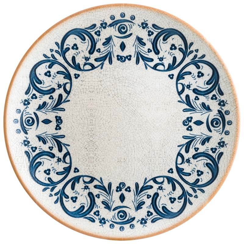 Bonna Viento Gourmet Assiette plate 27cm bleu - 12 pièces Bonna Viento Gourmet Assiette plate 27cm bleu - 12 pièces