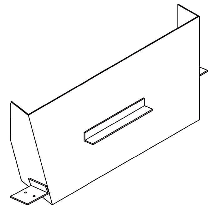 Déflecteur de glace Hoshizaki IM-130/IM-240 ANE Déflecteur de glace Hoshizaki IM-130/IM-240 ANE