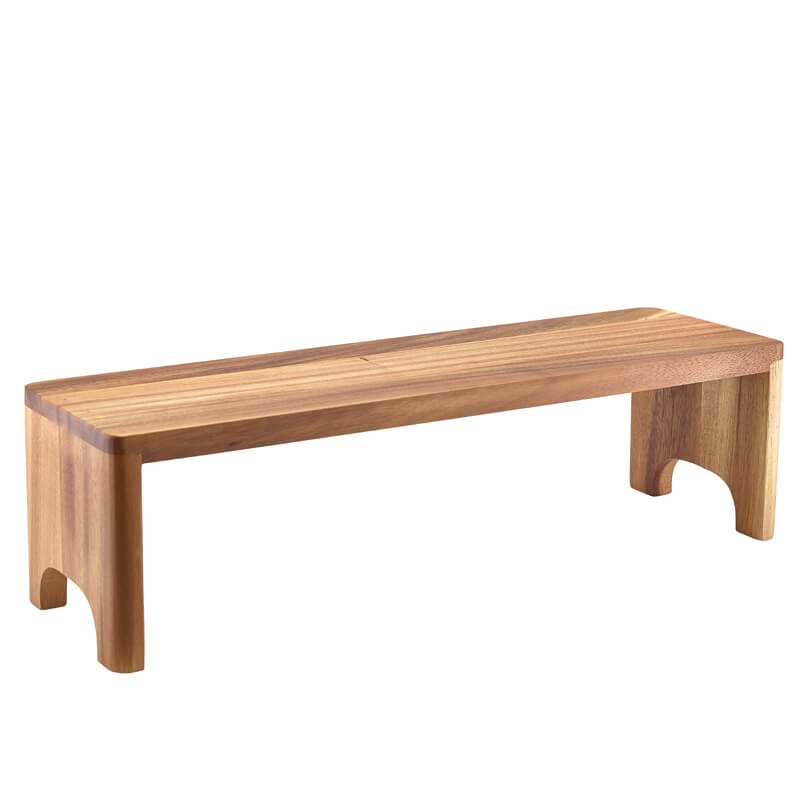Rehausse pour buffet, bois d'acacia - 53 x 16,3 x 15 cm (GN 2/4)