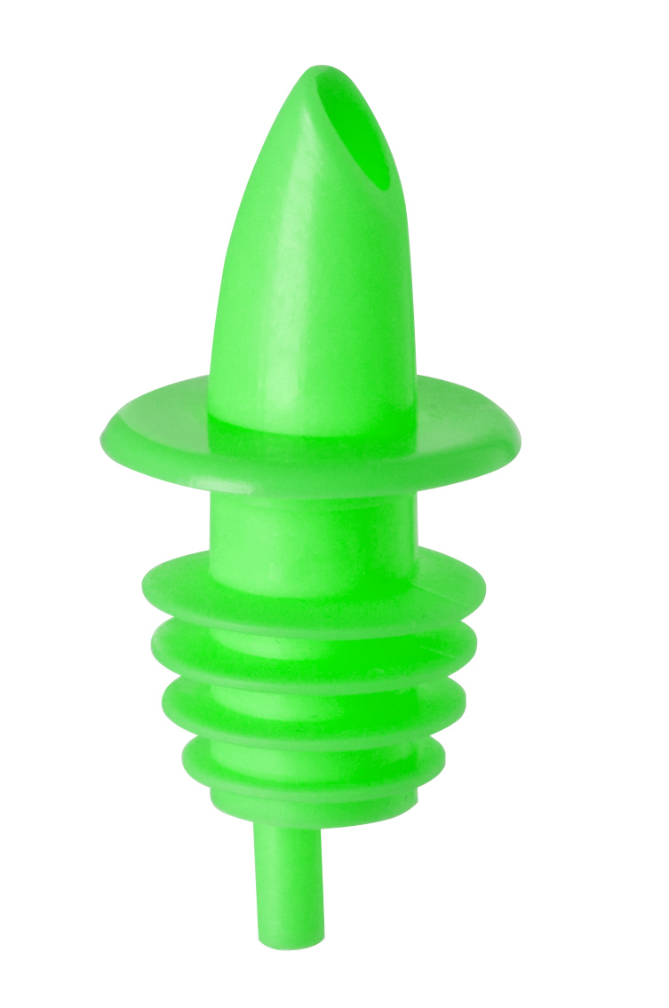 Verseur de bouteilles "Eco", plastique vert fluo