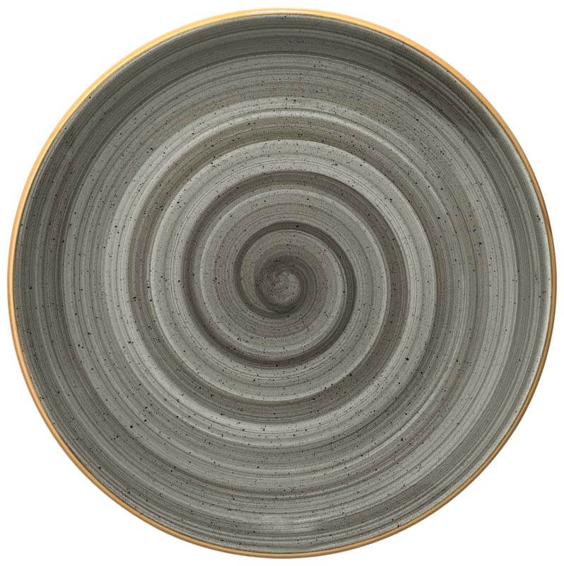 Bonna Aura Space Assiette Gourmet plate 30cm grise - 6 pièces Bonna Aura Space Assiette Gourmet plate 30cm grise - 6 pièces