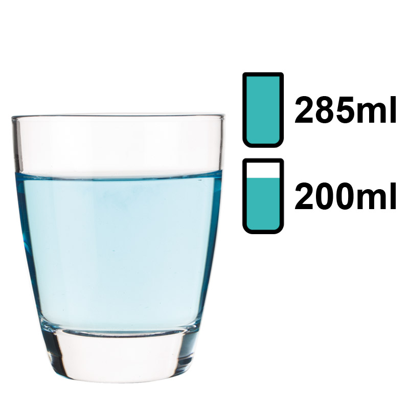 Verre à eau Manon, Bormioli Rocco - 285 ml (3 pièces)