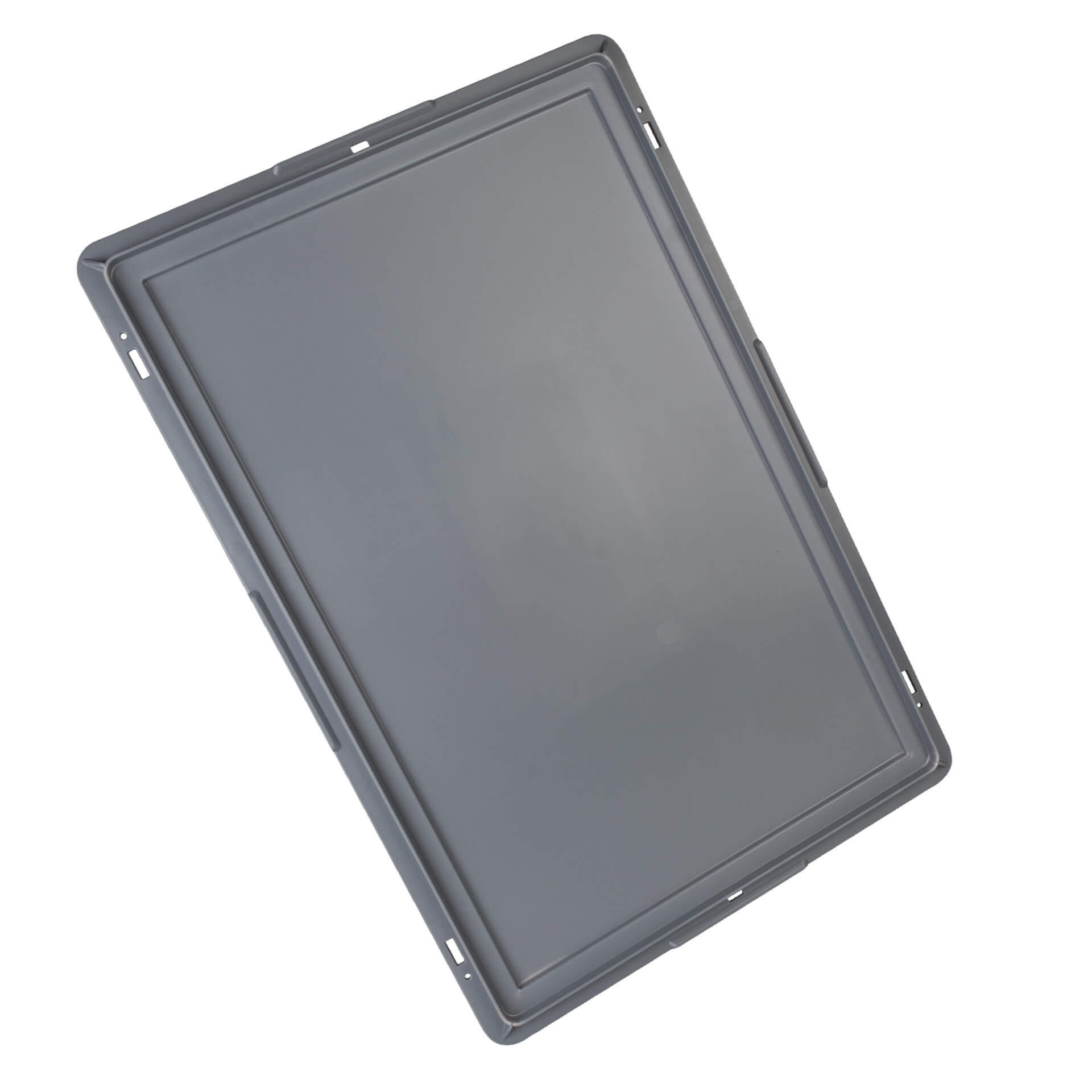 Couvercle pour bac empilable Euronorm - 60 x 40 x 1,6 cm