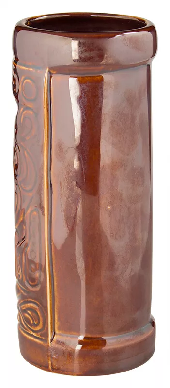 Tiki gobelet Aztec, marron - 460ml Tiki gobelet Aztec, marron - 460ml