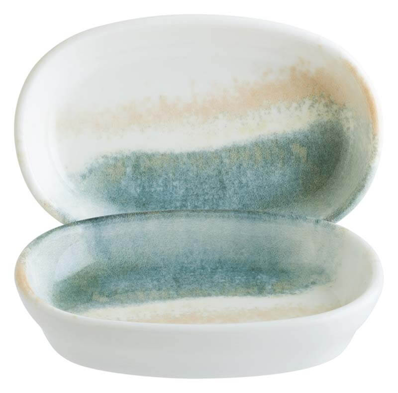Bonna Fium Coupe Hygge ovale 10x6,5cm, 6cl bleu - 12 pièces Bonna Fium Coupe Hygge ovale 10x6,5cm, 6cl bleu - 12 pièces